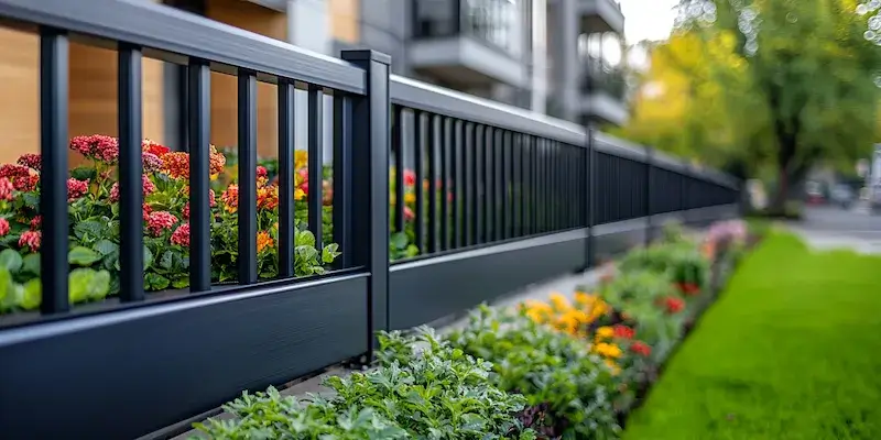 Metallzäune aus Polen mit montage