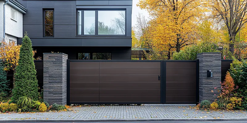 Sichtschutzzaun aus Polen mit Montage