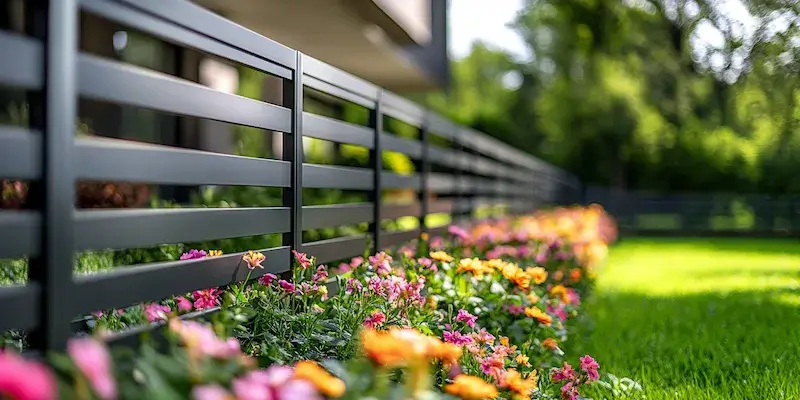 Sichtschutzzaun Polen mit Montage